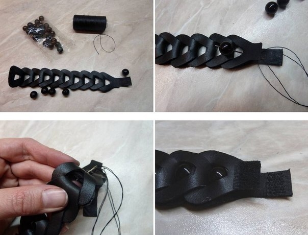 Браслет из кожи