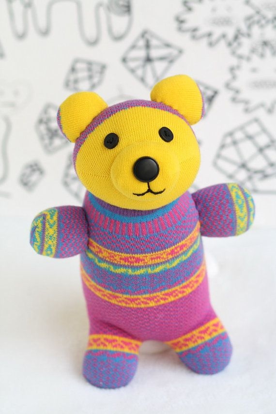 Игрушки из носков. Идеи