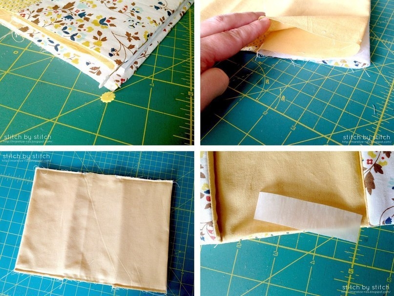 Текстильная обложка для блокнота своими руками