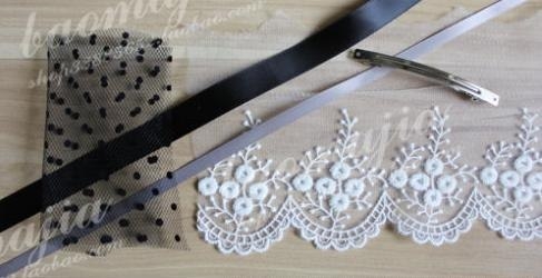 Бантик. Заколка для волос