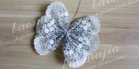 Бантик. Заколка для волос