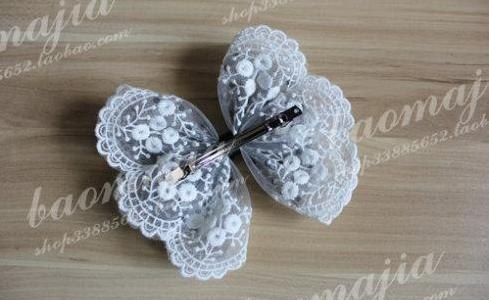 Бантик. Заколка для волос