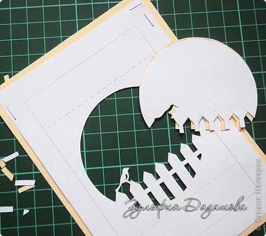 Кубы-туннели в технике pop up