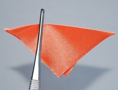 Канзаши. Круглый лепесток. Канзаши. Круглый лепесток.