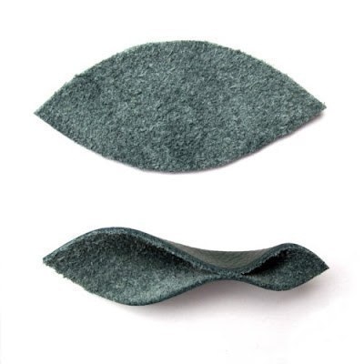 Ожерелье из кожи. Мастер-класс.