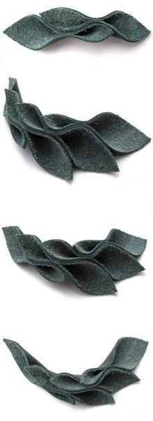 Ожерелье из кожи. Мастер-класс.