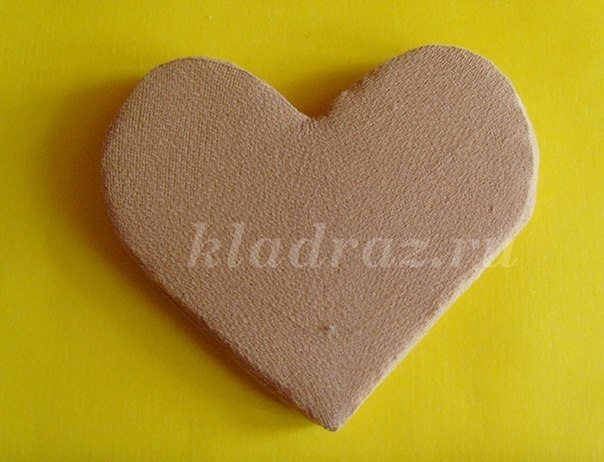 Сердце из кофейных зерен Сердце из кофейных зерен