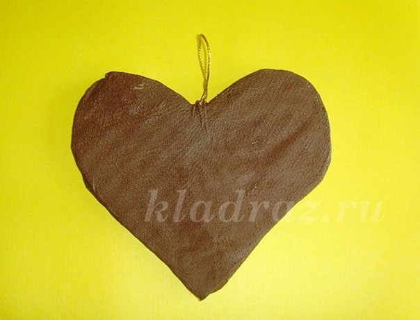 Сердце из кофейных зерен Сердце из кофейных зерен