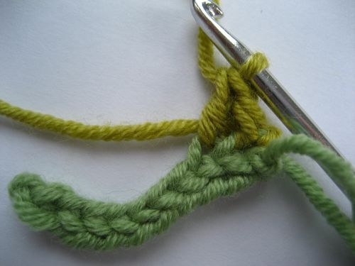 Как связать листок крючком Как связать листок крючком