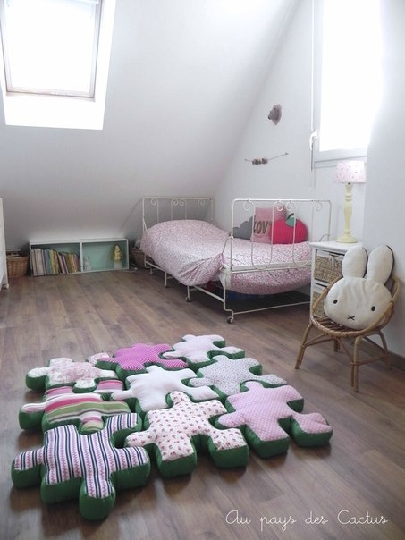 Подушки - пазлы