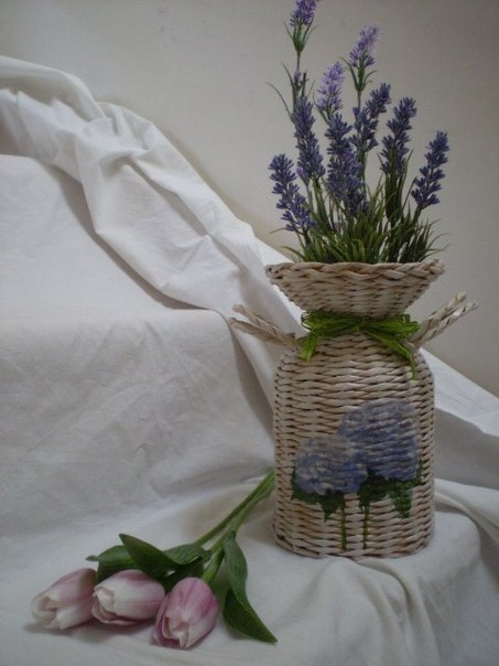 Корзинки из газетных трубочек. Плетение из газет + декупаж. Очень красивые работы. Корзинки из газетных трубочек. Плетение из газет + декупаж. Очень красивые работы.