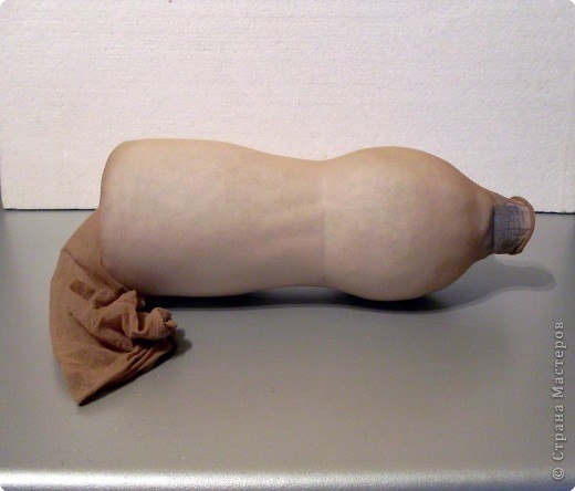 Кукла из капроновых чулок и носков