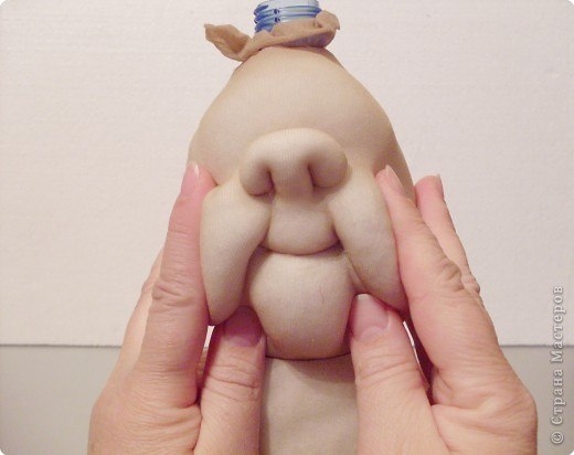 Кукла из капроновых чулок и носков