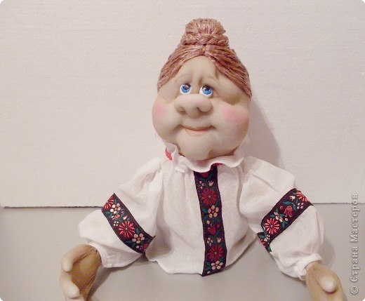 Кукла из капроновых чулок и носков