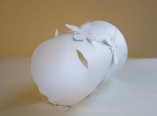 Милый подсвечник с бабочками