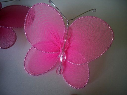 Бабочки из тюля