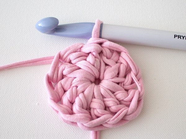 Вяжем коврик