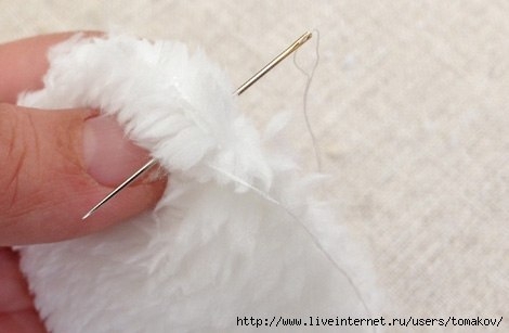 Плюшевый щенок. МК и выкройка.