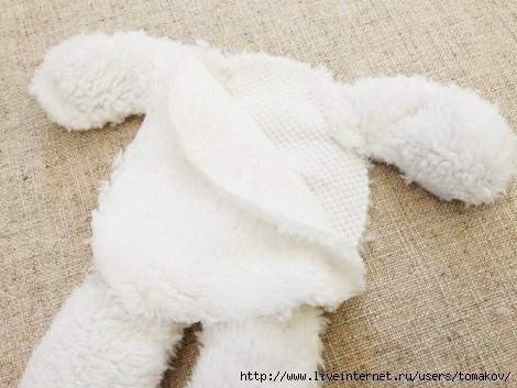 Плюшевый щенок. МК и выкройка.