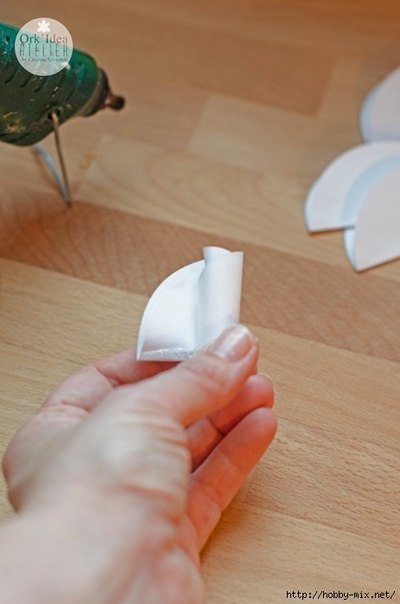 Букет бумажных розочек. Мастер-класс.