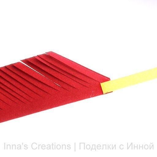 Бахромчатый цветок из бумаги Бахромчатый цветок из бумаги