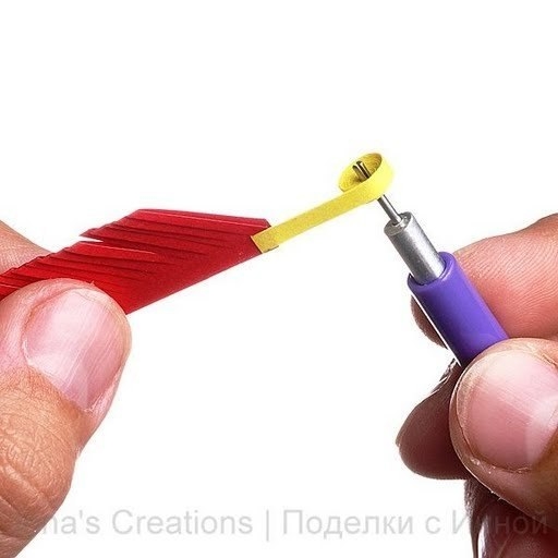 Бахромчатый цветок из бумаги Бахромчатый цветок из бумаги