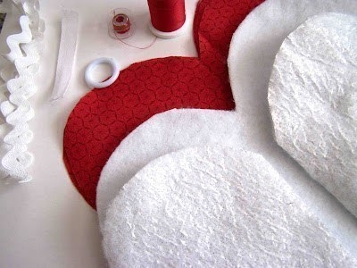 Кухонная прихватка в форме сердца