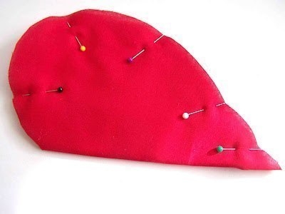 Кухонная прихватка в форме сердца