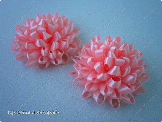 Пушистики из узкой ленты