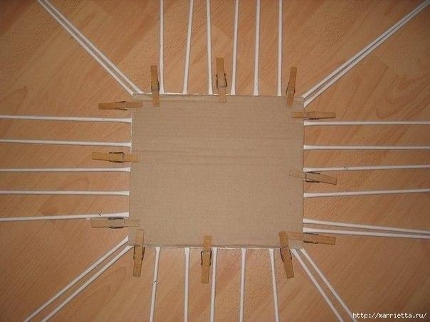 Плетение из газет. Прямоугольные корзинки. Мастер-класс