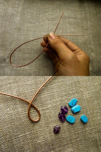 Украшение из медной проволоки своими руками Украшение из медной проволоки своими руками