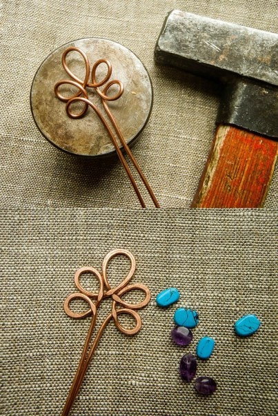 Украшение из медной проволоки своими руками Украшение из медной проволоки своими руками