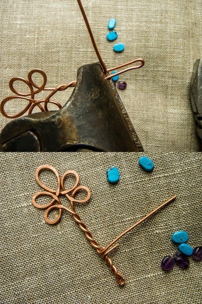 Украшение из медной проволоки своими руками Украшение из медной проволоки своими руками