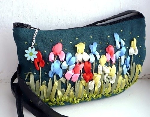 Вышивка лентами