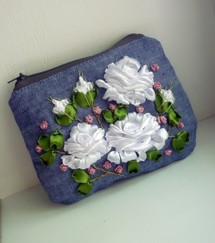 Вышивка лентами