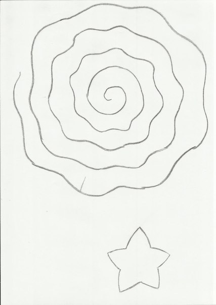 Розочки. Шаблоны.