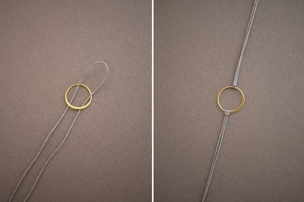 Плетеный браслет