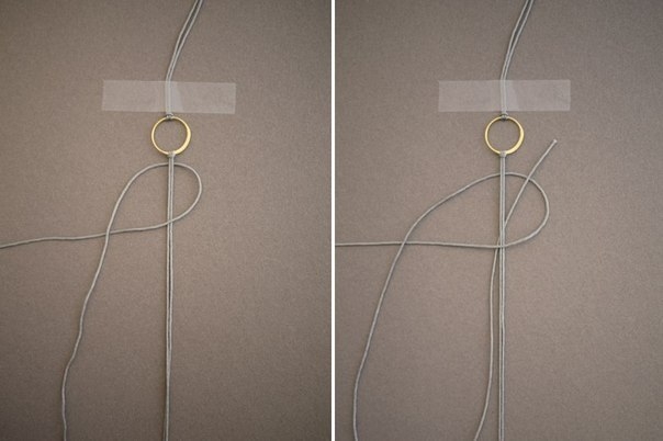 Плетеный браслет