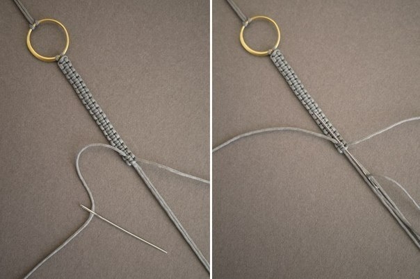 Плетеный браслет