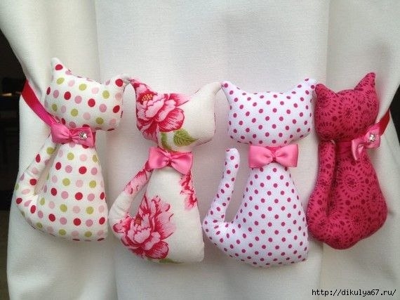 Подхваты для занавесок в детскую. Идеи для вдохновения