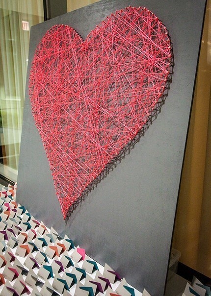 Ниточки и гвоздики. Идеи.