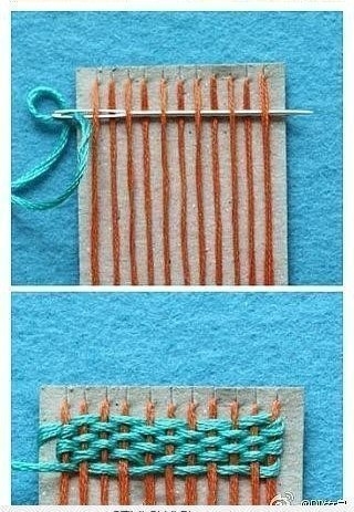 Плетем подставку (коврик)