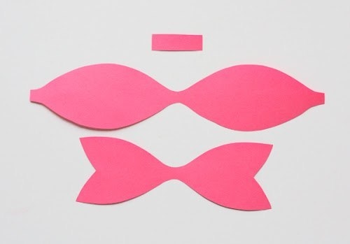 Бумажный бант Бумажный бант