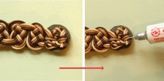 Браслет. Узел Жозефина Браслет. Узел Жозефина