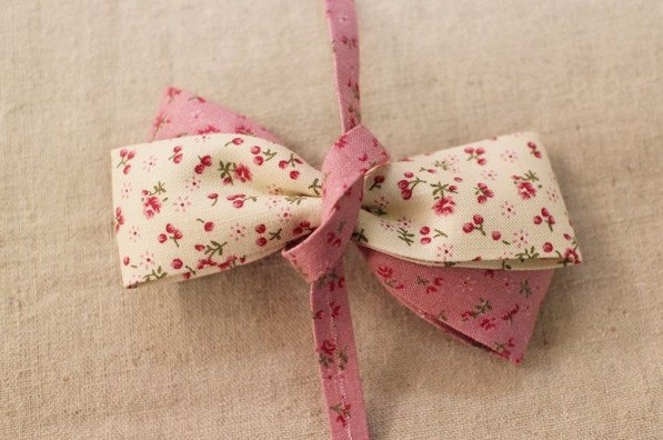 Бантик. Заколка.