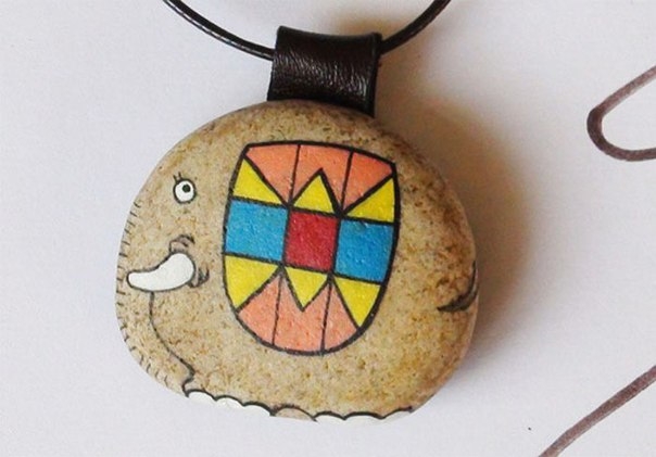 Самая милая роспись на камнях