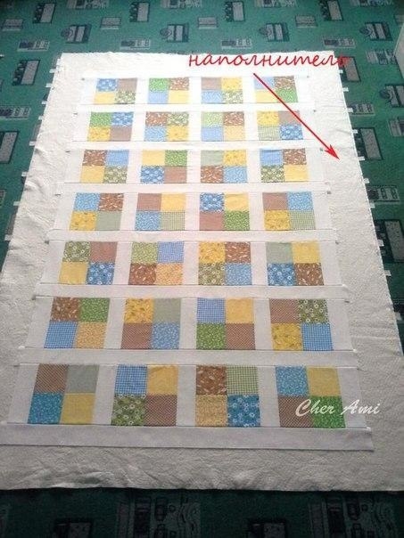 Мастер-класс: шьем несложное лоскутное одеяло