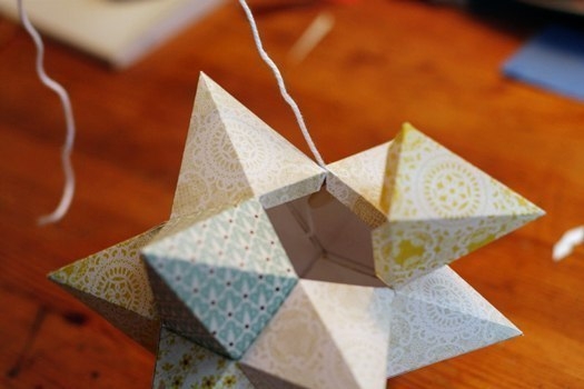 Звезда из бумаги. Мастер-класс
