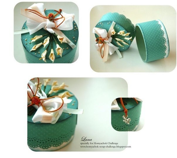 Шкатулка из бобины от скотча. Идеи для вдохновения Шкатулка из бобины от скотча. Идеи для вдохновения