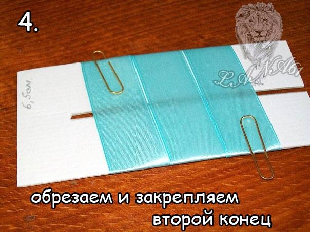 МК по бантикам из атласных лент